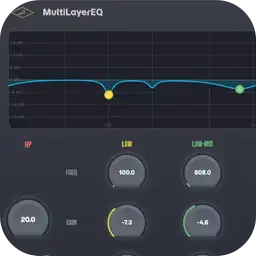 Elektra Magika MultiLayerEQ for Mac [一款带有音乐元素的参数均衡器]