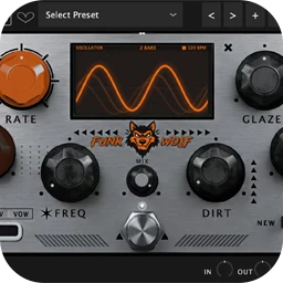 BeatSkillz Funkwolf for Mac [Dirt 的模拟风格相位模式]