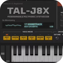 Togu Audio Line TAL-J8X for Mac [一款模拟声音的乐器插件]