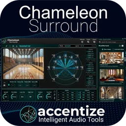 Accentize Chameleon Surround for Mac [沉浸式 Atmos 混响，带 3D 环绕控制]