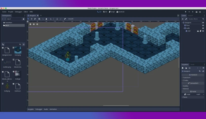656981e7403e0-godot-engine-screenshot1