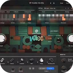 uJAM Groovemate LATIGO for Mac [配备专业打击乐手的打击乐器组]