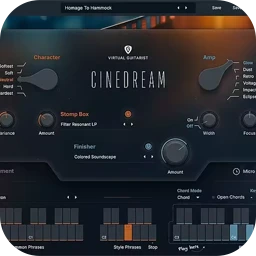uJAM Virtual Guitarist CINEDREAM for Mac [为你的音乐添加吉他主导的音景]