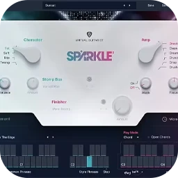 uJAM Virtual Guitarist SPARKLE for Mac [擅长和弦、八度音阶和单音演奏的录音师]