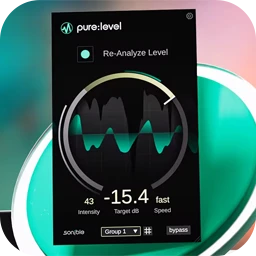 Sonible pure:level for Mac [智能音频均衡和水平骑行工具]