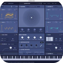 KORG Software Multipoly Native for Mac [多复音原生模拟建模合成器]