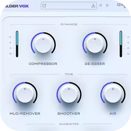 Gilder Audio GilderVox for Mac [几秒钟内就能拥有极具感染力的嗓音]