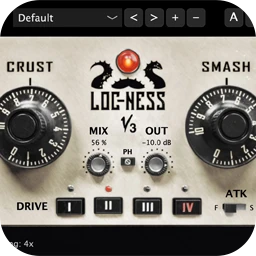 Tone Empire Loc-Ness for Mac [Smash box 结合了 4 个模拟建模的饱和电路]
