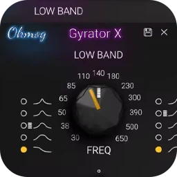 Okmog Gyrator X for Mac [基于实际电路的物理驱动均衡器]
