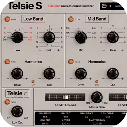 Sonicworld Plugins Telsie S for Mac [一款基于著名的西门子均衡器的三段均衡器插件]