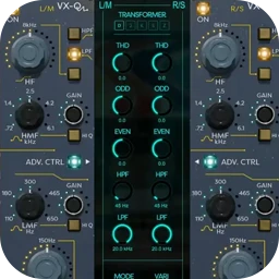Kiive Audio VX-Q for Mac [一款基于罕见的英国均衡器的强大音色塑造器]