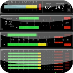 zplane PPMulator3 XL for Mac [专业峰值和响度计量插件]