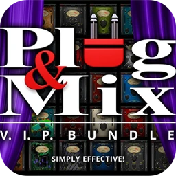 Plug and Mix VIP Bundle for Mac [一套包含 50 个精简音频插件的完整套装]