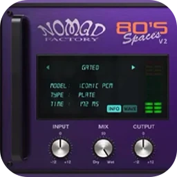 Nomad Factory 80s Space for Mac [一款捕捉数字时代精髓的插件]