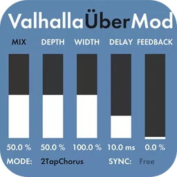 Valhalla DSP Valhalla UberMod for Mac [一款独特的多抽头延迟和调制插件]