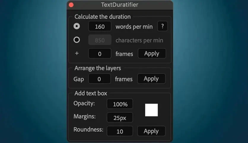 68dbab5bb2535-aescripts-textduratifier-for-mac-screenshot2
