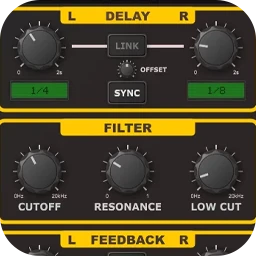 Togu Audio Line TAL-Dub-X for Mac [一种先进的数字延迟创建工具]