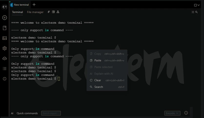 6876365ad7855-electerm-terminal-client-screenshot1