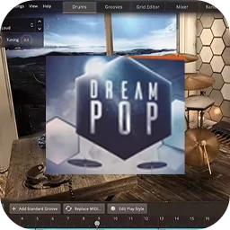 Toontrack Dream Pop EZX for Mac [有机与电子打击乐的独特融合]
