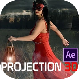 Aescripts Projection 3D for Mac [After Effects 的相机投影映射插件]
