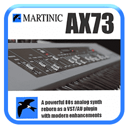 Martinic AX73 for Mac [一款强大的 80 年代模拟合成器插件]