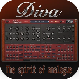 U-he Diva for Mac [模仿恐龙的虚拟模拟合成器]