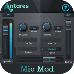 Antares Mic Mod for Mac [经典的麦克风建模器人声效果工具]