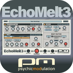 Psychic Modulation EchoMelt3 for Mac [音频熔化 Dub Box 插件]