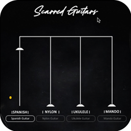 Infinite Audio Scarred Guitars for Mac [一款虚拟乐器吉他插件]