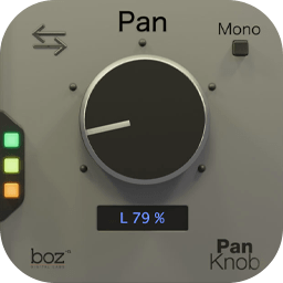 Boz Digital Labs Pan Knob for Mac [音频软件中的声像控制]