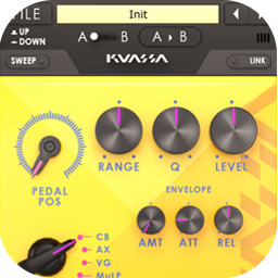 Kuassa Efektor WF3607 Wah Filter for Mac [一款虚拟效果音频编辑插件]