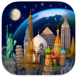 Earth 3D – World Atlas for Mac [探索政治地图、自然地图和天气]