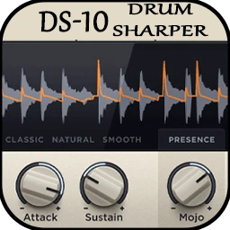XLN Audio DS-10 Drum Shaper for Mac [塑造鼓点和节奏的起音和延音]
