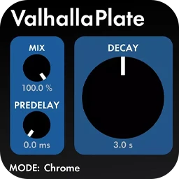 Valhalla DSP Valhalla Plate for Mac [20世纪60年代和70年代温暖而浓郁的混响]