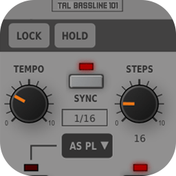 Togu Audio Line TAL-BassLine-101 for Mac [精确的单音贝斯合成器]